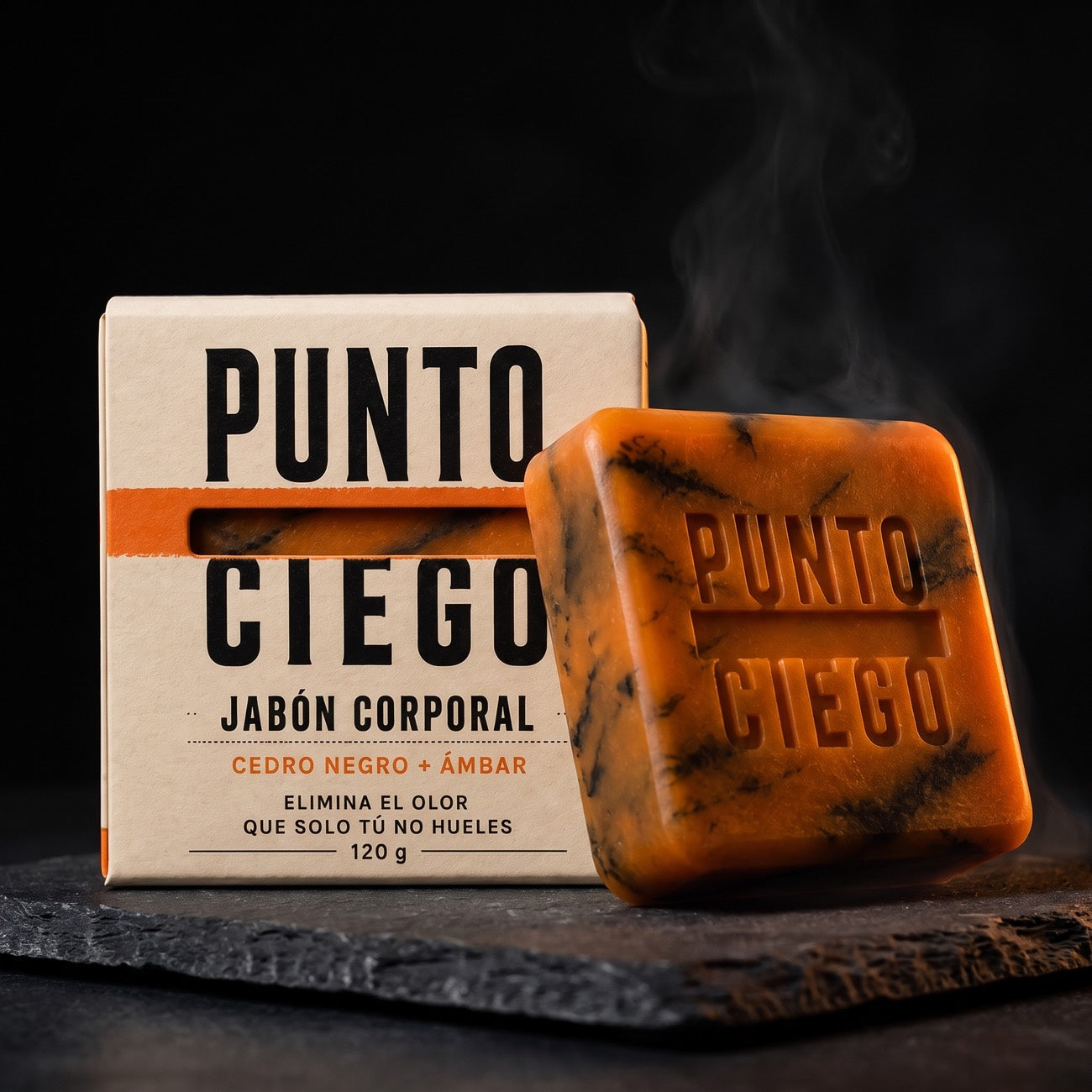 La barra Punto Ciego junto a su caja